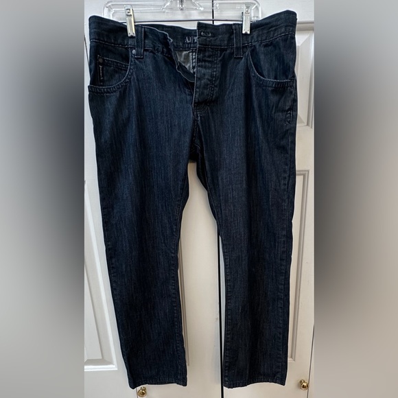 Giorgio Armani Classic Wash Button Fly Denim jeans 36” waist 29” Length - Picture 1 of 7